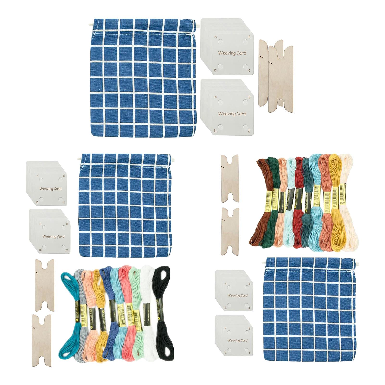 Tablet Weaving Accessories - Set di schede in plastica per