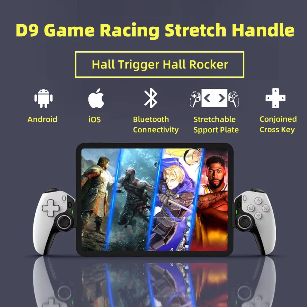 Tablet Gaming Accessories - Maniglia wireless per controller tablet D9