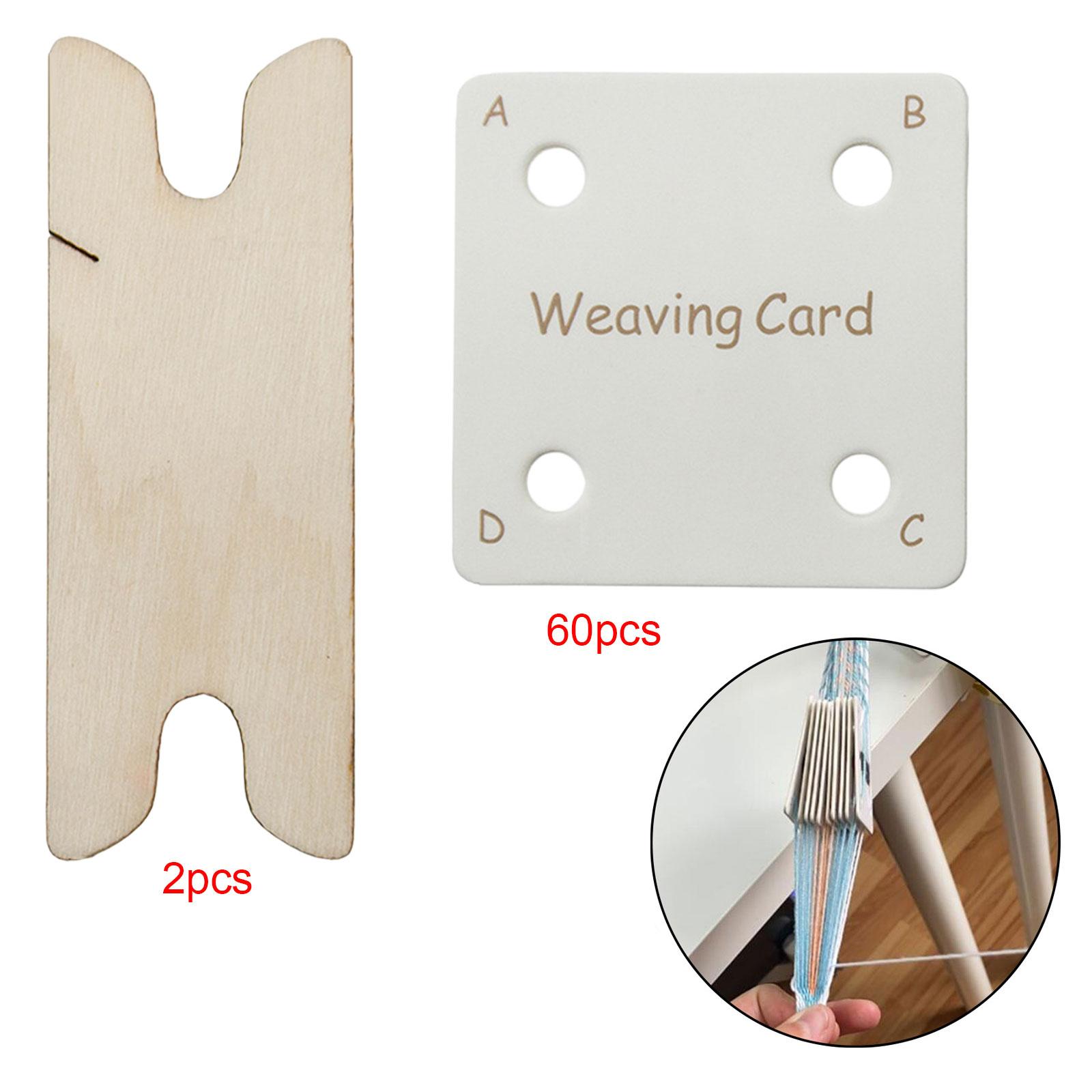 Tablet Weaving Accessories - 60 pezzi Tablet tessere carta per