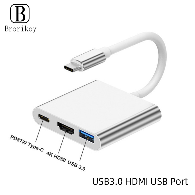 Hub USB Type-C 3 in 1 con HDMI - Huawei Tablet Accessories recensione e prezzo